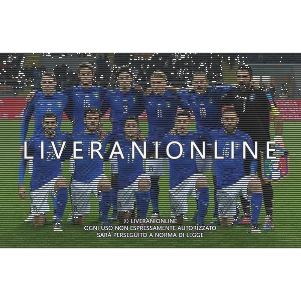 Amichevole Milano - 15.11.2016 Italia-Germania Nella Foto:Italia Squadra Formazione Belotti,Rugani,Romagnoli,Immobile,Bonucci,Buffon,Zappacosta,Parolo,Eder,Darmian,De Rossi /Ph.Vitez-Ag. Aldo Liverani