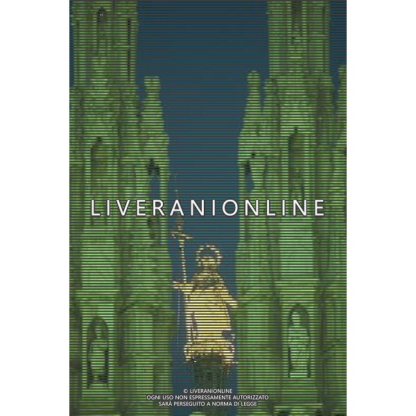 MILANO IL DUOMO FOTO PAOLO LIACI/AG. ALDO LIVERANI