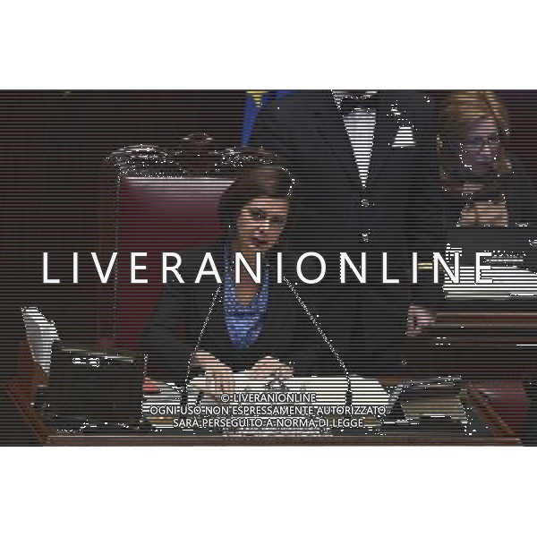Roma - 16.11.2016 - Camera dei Deputati - Voto di fiducia sul Decreto Fiscale - nella foto: Laura Boldrini / Ph. Corradetti-Ag Aldo Liverani / AGENZIA ALDO LIVERANI SAS