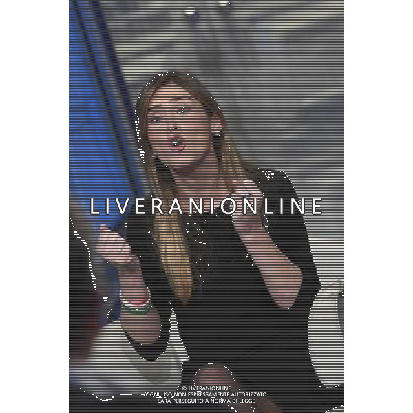 Trasmissione TV \' Porta a Porta \' Roma - 16.11.2016 - Studi RAI Teulada - nella foto: Maria Elena Boschi /Ph.Corradetti-Ag Aldo Liverani / AGENZIA ALDO LIVERANI SAS