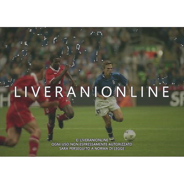 04-09-1998 ANFIELD LIVERPOOL- GALLES ITALIA NELLA FOTO EUSEBIO DI FRANCESCO AG ALDO LIVERANI SAS 