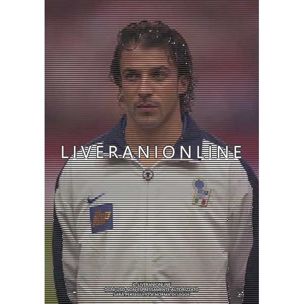 04-09-1998 ANFIELD LIVERPOOL- GALLES ITALIA NELLA FOTO ALESSANDRO DEL PIERO AG ALDO LIVERANI SAS