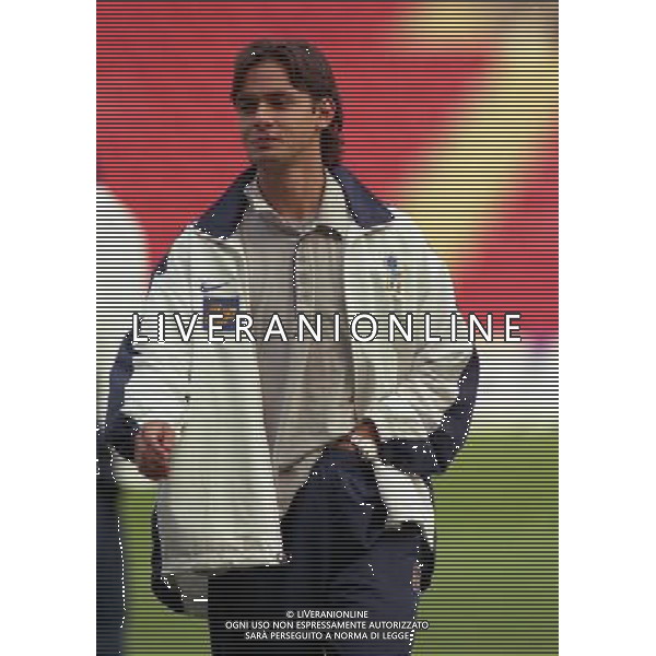 04-09-1998 ANFIELD LIVERPOOL- GALLES ITALIA NELLA FOTO FILIPPO INZAGHI AG ALDO LIVERANI SAS