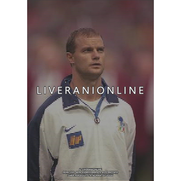04-09-1998 ANFIELD LIVERPOOL- GALLES ITALIA NELLA FOTO GIANLUCA PESSOTTO AG ALDO LIVERANI SAS