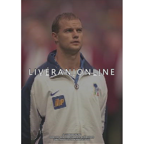 04-09-1998 ANFIELD LIVERPOOL- GALLES ITALIA NELLA FOTO GIANLUCA PESSOTTO AG ALDO LIVERANI SAS