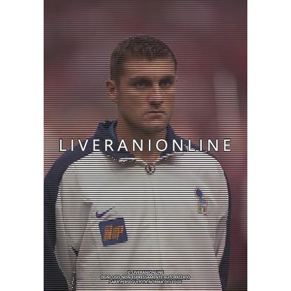 04-09-1998 ANFIELD LIVERPOOL- GALLES ITALIA NELLA FOTO CHRISTIAN VIERI AG ALDO LIVERANI SAS