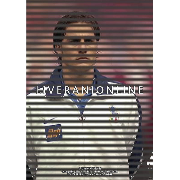 04-09-1998 ANFIELD LIVERPOOL- GALLES ITALIA NELLA FOTO FABIO CANNAVARO AG ALDO LIVERANI SAS