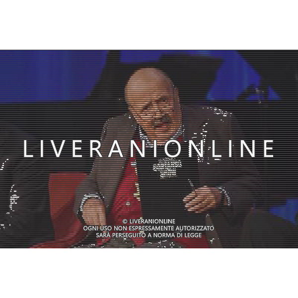 Trasmissione TV \' Maurizio Costanzo Show \' Roma - 17.11.2016 - Studi Mediaset De Paolis - nella foto: Maurizio Costanzo / Ph. Corradetti - Ag. Aldo Liverani / AGENZIA ALDO LIVERANI SAS