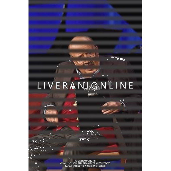 Trasmissione TV \' Maurizio Costanzo Show \' Roma - 17.11.2016 - Studi Mediaset De Paolis - nella foto: Maurizio Costanzo / Ph. Corradetti - Ag. Aldo Liverani / AGENZIA ALDO LIVERANI SAS