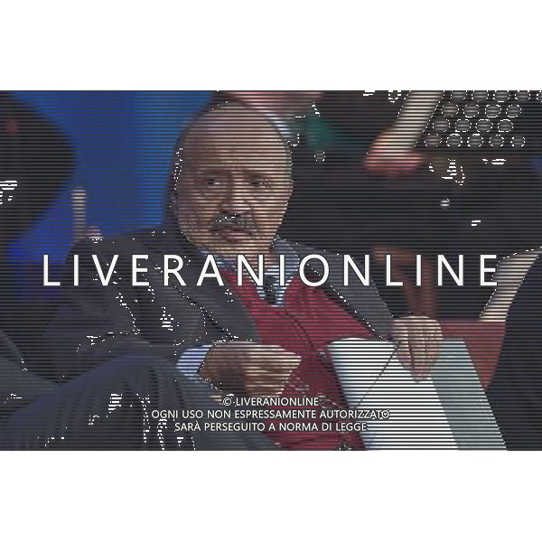 Trasmissione TV \' Maurizio Costanzo Show \' Roma - 17.11.2016 - Studi Mediaset De Paolis - nella foto: Maurizio Costanzo / Ph. Corradetti - Ag. Aldo Liverani / AGENZIA ALDO LIVERANI SAS