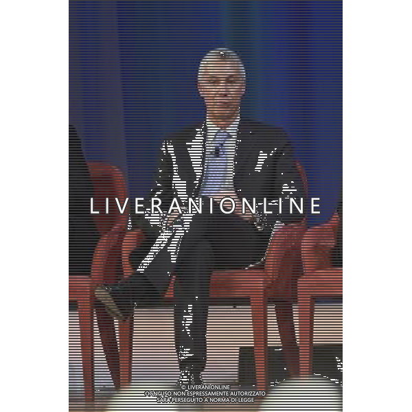 Trasmissione TV \' Maurizio Costanzo Show \' Roma - 17.11.2016 - Studi Mediaset De Paolis - nella foto: Vittorio Rizzi direttore centrale anticrimine / Ph. Corradetti - Ag. Aldo Liverani / AGENZIA ALDO LIVERANI SAS