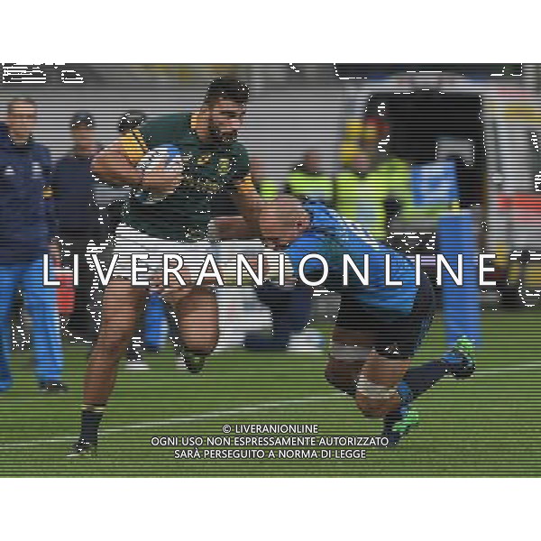 Cariparma Test Match 2016 di Rugby Firenze - 19.11.2016 Italia-Sud Africa Nella Foto:sergio parisse cerca di fermare de allende /Ph.Vitez-Ag. Aldo Liverani