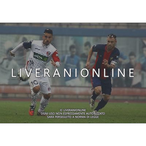 lulli(samb) genevier(lume) CALCIO LEGA PRO LUMEZZANE-SAMBENEDETTESE,lumezzane(bs) 19 novembre 2016. Ph Fotolive Alessio Guitti / AGENZIA ALDO LIVERANI SAS