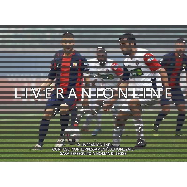 azione di genevier CALCIO LEGA PRO LUMEZZANE-SAMBENEDETTESE,lumezzane(bs) 19 novembre 2016. Ph Fotolive Alessio Guitti / AGENZIA ALDO LIVERANI SAS