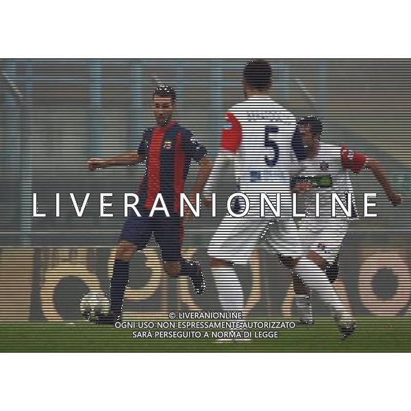 azione di sorbo CALCIO LEGA PRO LUMEZZANE-SAMBENEDETTESE,lumezzane(bs) 19 novembre 2016. Ph Fotolive Alessio Guitti / AGENZIA ALDO LIVERANI SAS