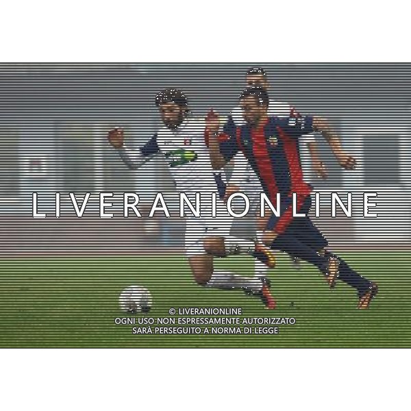 mancuso(samb) bacioterracino(lume) CALCIO LEGA PRO LUMEZZANE-SAMBENEDETTESE,lumezzane(bs) 19 novembre 2016. Ph Fotolive Alessio Guitti / AGENZIA ALDO LIVERANI SAS
