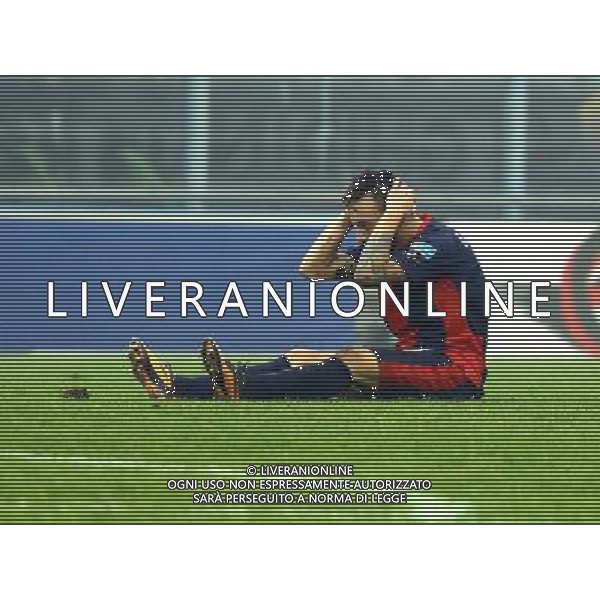 delusione bacioterracino CALCIO LEGA PRO LUMEZZANE-SAMBENEDETTESE,lumezzane(bs) 19 novembre 2016. Ph Fotolive Alessio Guitti / AGENZIA ALDO LIVERANI SAS