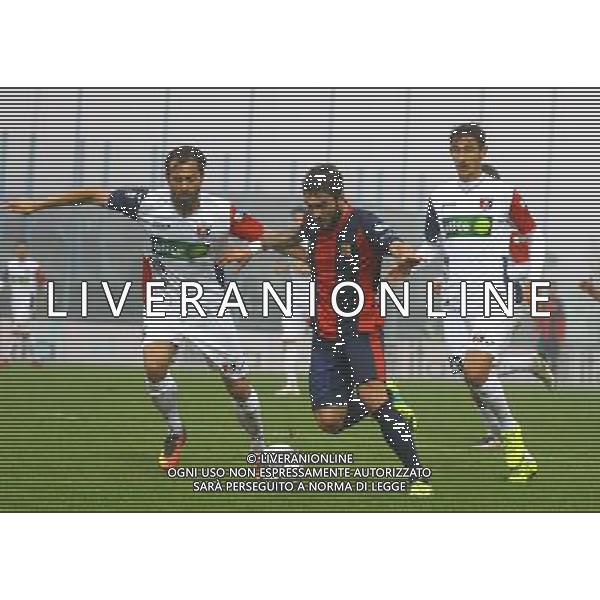 azione di speziale CALCIO LEGA PRO LUMEZZANE-SAMBENEDETTESE,lumezzane(bs) 19 novembre 2016. Ph Fotolive Alessio Guitti / AGENZIA ALDO LIVERANI SAS