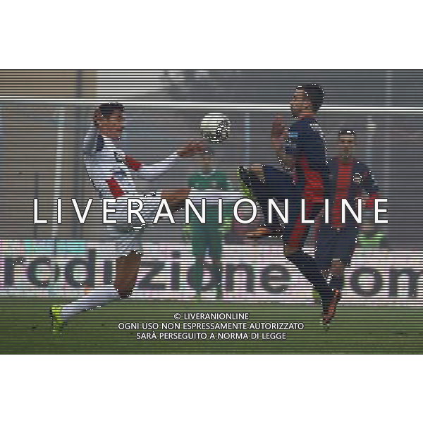 di pasquale(samb) bacioterracino(lume) CALCIO LEGA PRO LUMEZZANE-SAMBENEDETTESE,lumezzane(bs) 19 novembre 2016. Ph Fotolive Alessio Guitti / AGENZIA ALDO LIVERANI SAS