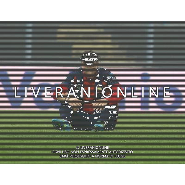 delusione di barbuti CALCIO LEGA PRO LUMEZZANE-SAMBENEDETTESE,lumezzane(bs) 19 novembre 2016. Ph Fotolive Alessio Guitti / AGENZIA ALDO LIVERANI SAS
