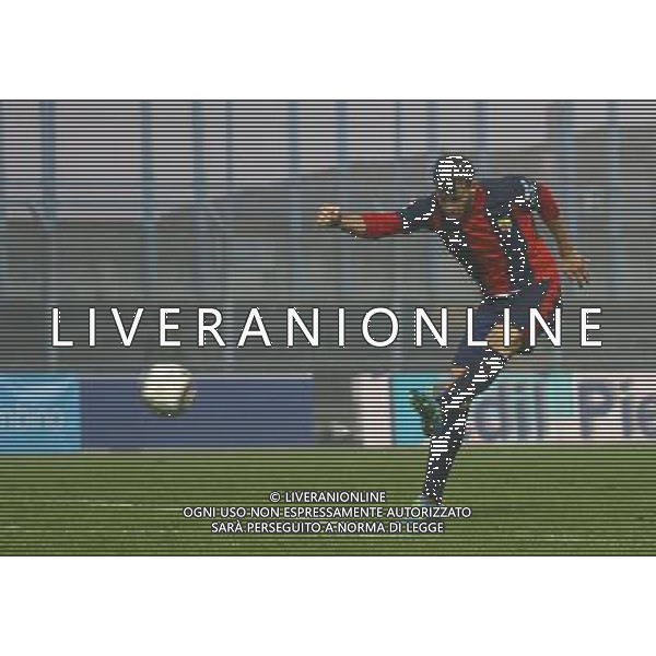 tiro di barbuti CALCIO LEGA PRO LUMEZZANE-SAMBENEDETTESE,lumezzane(bs) 19 novembre 2016. Ph Fotolive Alessio Guitti / AGENZIA ALDO LIVERANI SAS