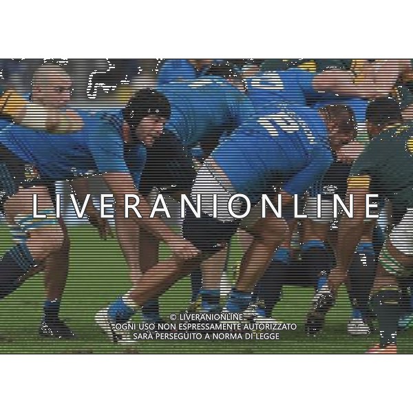 Cariparma Test Match 2016 di Rugby Firenze - 19.11.2016 Italia-Sud Africa Nella Foto:ornel gega rimane in mutande /Ph.Vitez-Ag. Aldo Liverani