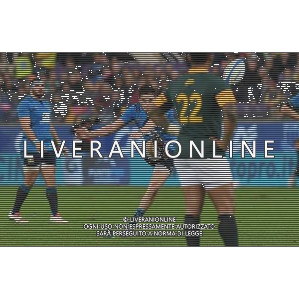 Cariparma Test Match 2016 di Rugby Firenze - 19.11.2016 Italia-Sud Africa Nella Foto:carlo canna realizza il calcio decisivo /Ph.Vitez-Ag. Aldo Liverani