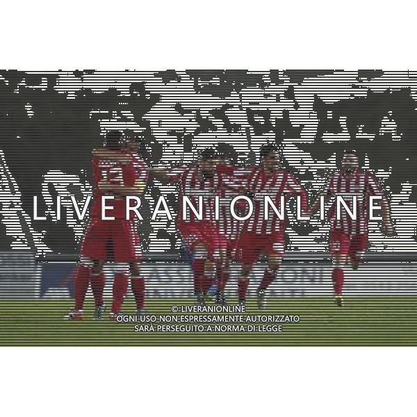 FORLI\' vs MANTOVA Campionato Lega Pro 14Âª giornata Girone B 19/11/2016 nella foto: esultanza forlÃ¬ Â©CLAUDIO ZAMAGNI/AGENZIA ALDO LIVERANI S.A.S.