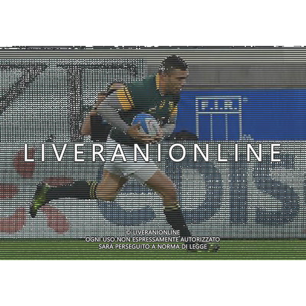 Cariparma Test Match 2016 di Rugby Firenze - 19.11.2016 Italia-Sud Africa Nella Foto:Habana Bryan /Ph.Vitez-Ag. Aldo Liverani