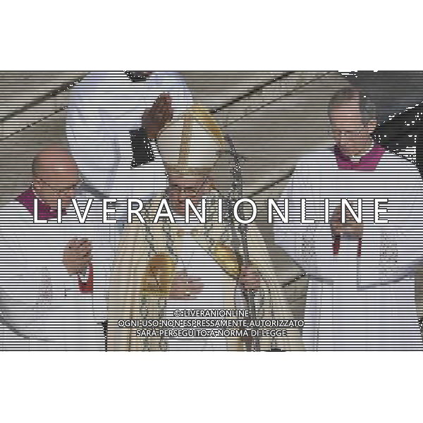 Santa Messa - Citta\' del Vaticano 20.11.2016 - Piazza San Pietro - nella foto: Papa Francesco / Ph. Corradetti - AG ALDO LIVERANI SAS