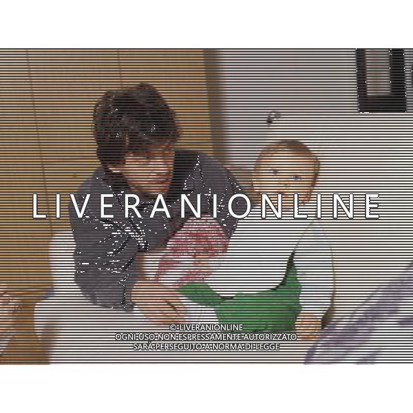 Paolo Rossi attore, cantautore e comico italiano - Retrospettiva nella foto con il figlio Davide ©ARCHIVIO / AGENZIA ALDO LIVERANI SAS