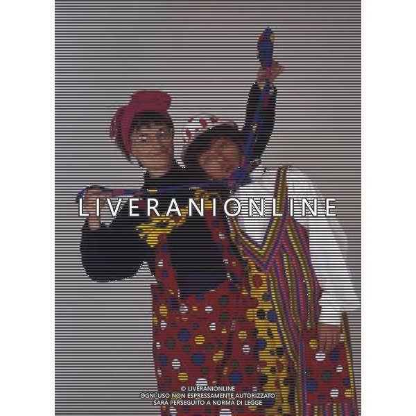 Paolo Rossi attore, cantautore e comico italiano - Retrospettiva nella foto con la compagna Lucia Vasini ©ARCHIVIO / AGENZIA ALDO LIVERANI SAS