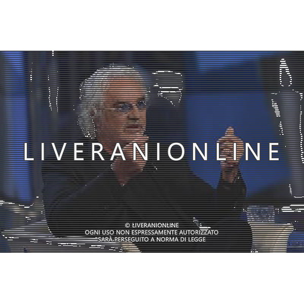 Trasmissione TV \' Porta a Porta \' Roma - 21.11.2016 - Studi RAI Teulada - nella foto: Flavio Briatore /Ph.Corradetti-Ag Aldo Liverani / AGENZIA ALDO LIVERANI SAS