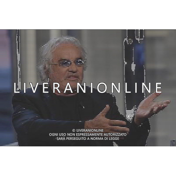 Trasmissione TV \' Porta a Porta \' Roma - 21.11.2016 - Studi RAI Teulada - nella foto: Flavio Briatore /Ph.Corradetti-Ag Aldo Liverani / AGENZIA ALDO LIVERANI SAS