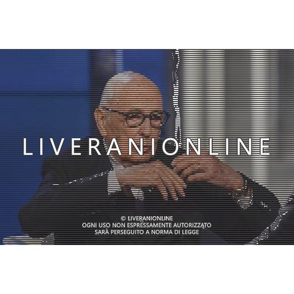 Trasmissione TV \' Porta a Porta \' Roma - 21.11.2016 - Studi RAI Teulada - nella foto: Giorgio Napolitano /Ph.Corradetti-Ag Aldo Liverani / AGENZIA ALDO LIVERANI SAS