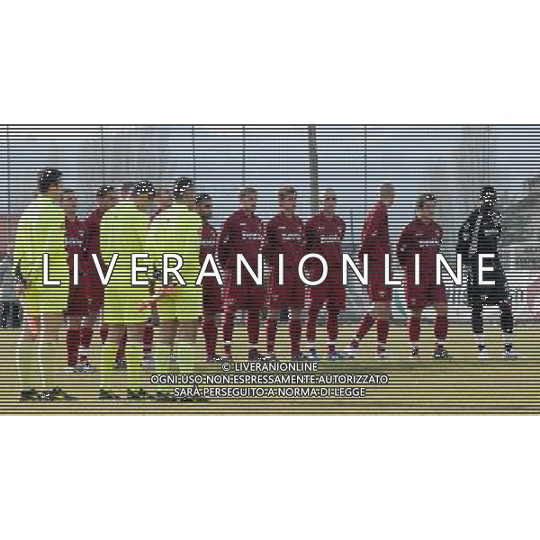 59¡Torneo Mondiale di Calcio Giovanile \'Coppa Carnevale\' di Viareggio - Gubbio(PG) - 07.02.2007 Torino - OFK Belgrado(Serbia) Nella Foto:Torino un minuto di raccoglimento FOTO MASSIMILANO VITEZ-AG ALDO LIVERANI SAS