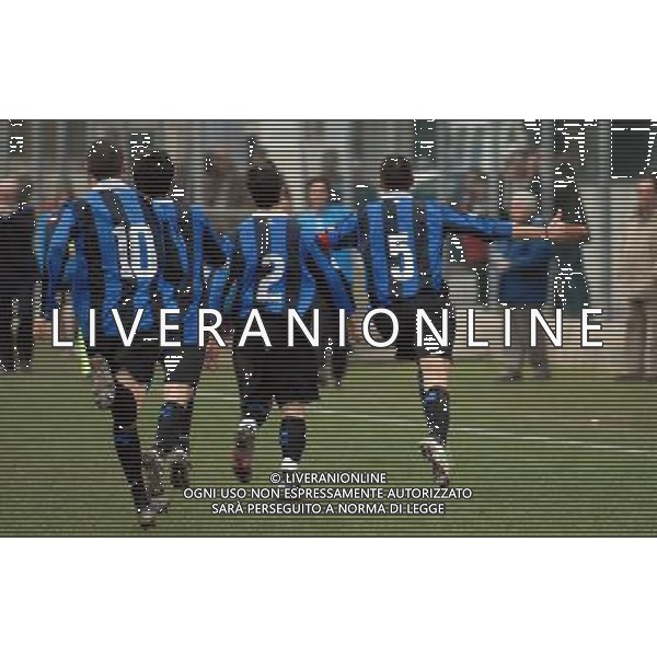 59Â°Torneo Mondiale di Calcio Giovanile \'Coppa Carnevale\' di Viareggio - Rosignano Solvay(LI) - 12.02.2007 Inter - San Marino Nella Foto:Ph.Vitez/Bonucci Leonardo(Inter)esultanza FOTO MASSIMILIANO VITEZ-AG ALDO LIVERANI SAS