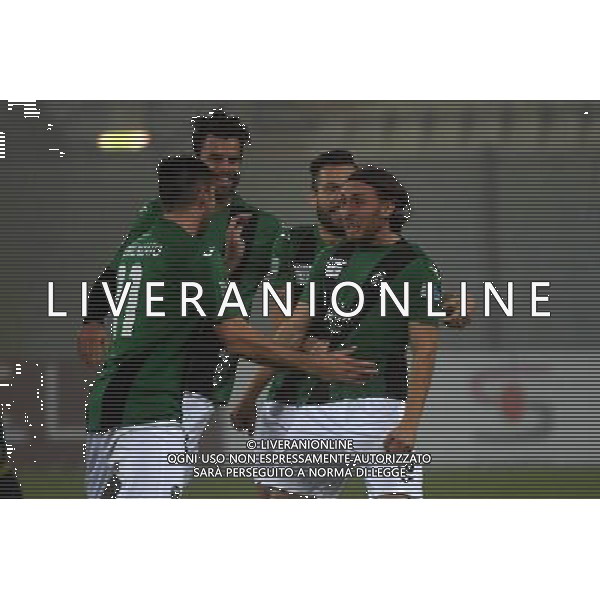 MODENA - PORDENONE CAMPIONATO CALCIO LEGA PRO 21 NOVEMBRE 2016 NELLA FOTO LUCA CATTANEO ESULTANZA ©OPTIMAFOTO / AGENZIA ALDO LIVERANI SAS