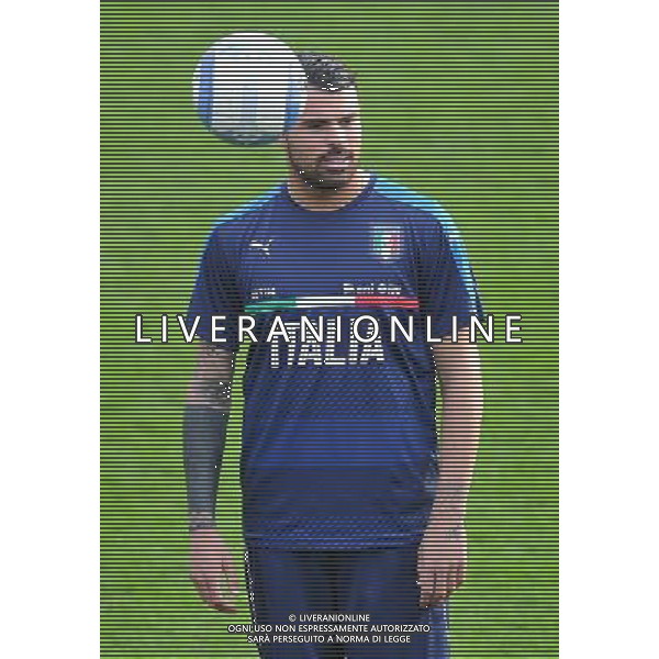 Foto: Aldo Liverani 23/11/2016 Firenze ( Italia) Nazionale Italiana calcio Raduno della Nazionale italiana di calcio, Centro Tecnico Federale di Coverciano Nella foto: Andrea Petagna © / AGENZIA ALDO LIVERANI SAS