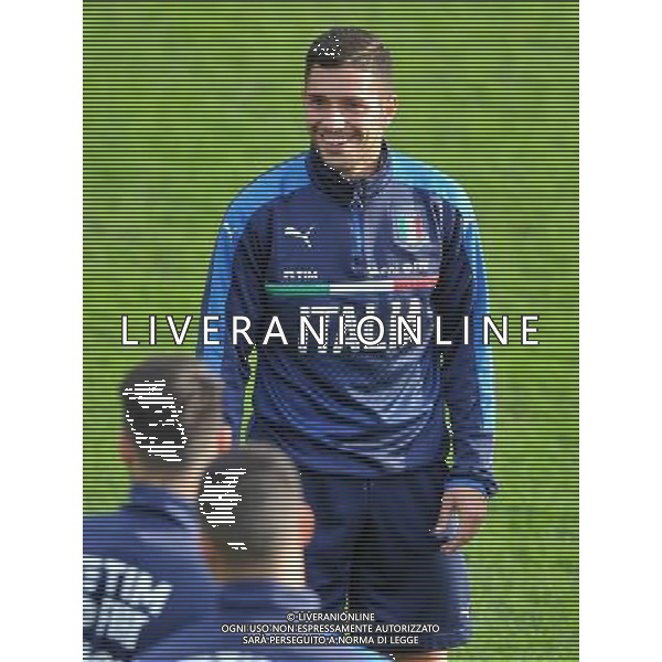 Foto: Aldo Liverani 23/11/2016 Firenze ( Italia) Nazionale Italiana calcio Raduno della Nazionale italiana di calcio, Centro Tecnico Federale di Coverciano Nella foto: Gianluca Caprari © / AGENZIA ALDO LIVERANI SAS