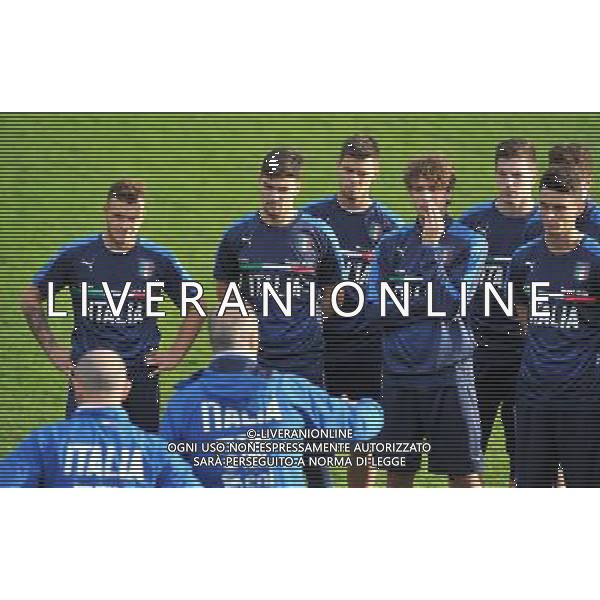 Foto: Aldo Liverani 23/11/2016 Firenze ( Italia) Nazionale Italiana calcio Raduno della Nazionale italiana di calcio, Centro Tecnico Federale di Coverciano Nella foto: l\'allenatore Giampiero Ventura e i giocatori della nazionale © / AGENZIA ALDO LIVERANI SAS