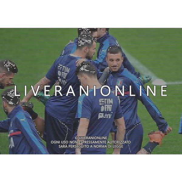 Foto: Aldo Liverani 23/11/2016 Firenze ( Italia) Nazionale Italiana calcio Raduno della Nazionale italiana di calcio, Centro Tecnico Federale di Coverciano Nella foto: Andrea Petagna, Gianluca Caprari © / AGENZIA ALDO LIVERANI SAS