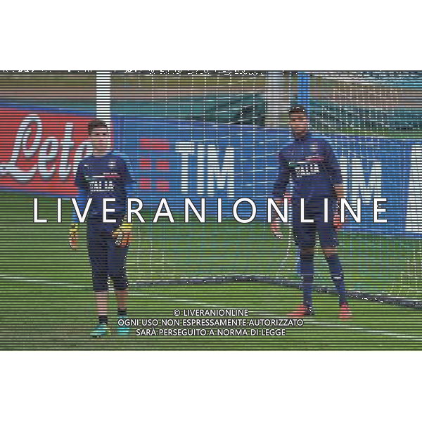 Foto: Aldo Liverani 23/11/2016 Firenze ( Italia) Nazionale Italiana calcio Raduno della Nazionale italiana di calcio, Centro Tecnico Federale di Coverciano Nella foto: Alessio Cragno, Meli Gabriel © / AGENZIA ALDO LIVERANI SAS