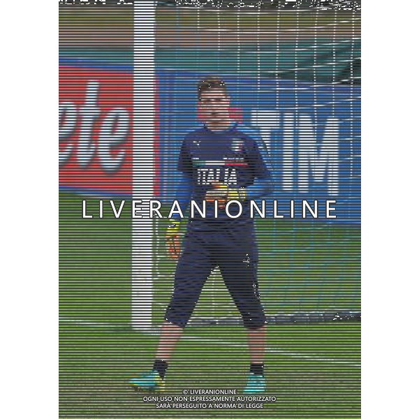 Foto: Aldo Liverani 23/11/2016 Firenze ( Italia) Nazionale Italiana calcio Raduno della Nazionale italiana di calcio, Centro Tecnico Federale di Coverciano Nella foto: Alessio Cragno © / AGENZIA ALDO LIVERANI SAS