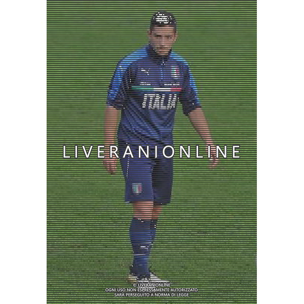 Foto: Aldo Liverani 23/11/2016 Firenze ( Italia) Nazionale Italiana calcio Raduno della Nazionale italiana di calcio, Centro Tecnico Federale di Coverciano Nella foto: Gianluca Caprari © / AGENZIA ALDO LIVERANI SAS