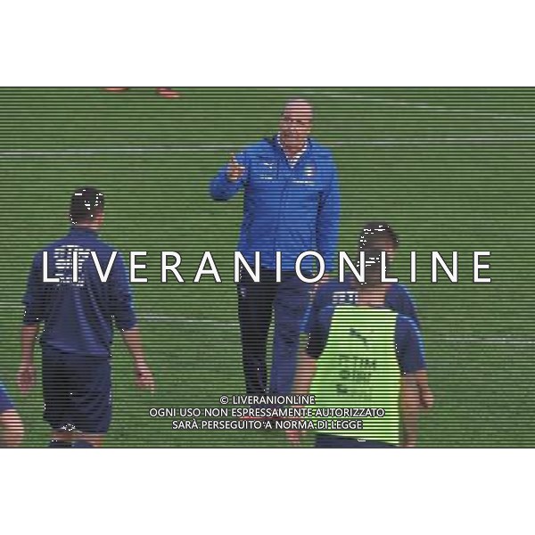 Foto: Aldo Liverani 23/11/2016 Firenze ( Italia) Nazionale Italiana calcio Raduno della Nazionale italiana di calcio, Centro Tecnico Federale di Coverciano Nella foto: l\'allenatore Giampiero Ventura e i giocatori della nazionale © / AGENZIA ALDO LIVERANI SAS