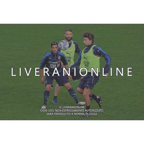 Foto: Aldo Liverani 23/11/2016 Firenze ( Italia) Nazionale Italiana calcio Raduno della Nazionale italiana di calcio, Centro Tecnico Federale di Coverciano Nella foto: Gianluca Caprari, Lorenzo Tonelli, Manuel Locatelli © / AGENZIA ALDO LIVERANI SAS