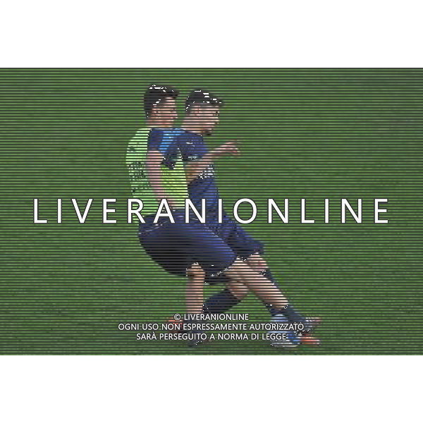 Foto: Aldo Liverani 23/11/2016 Firenze ( Italia) Nazionale Italiana calcio Raduno della Nazionale italiana di calcio, Centro Tecnico Federale di Coverciano Nella foto: Roberto Inglese, Federico Barba © / AGENZIA ALDO LIVERANI SAS