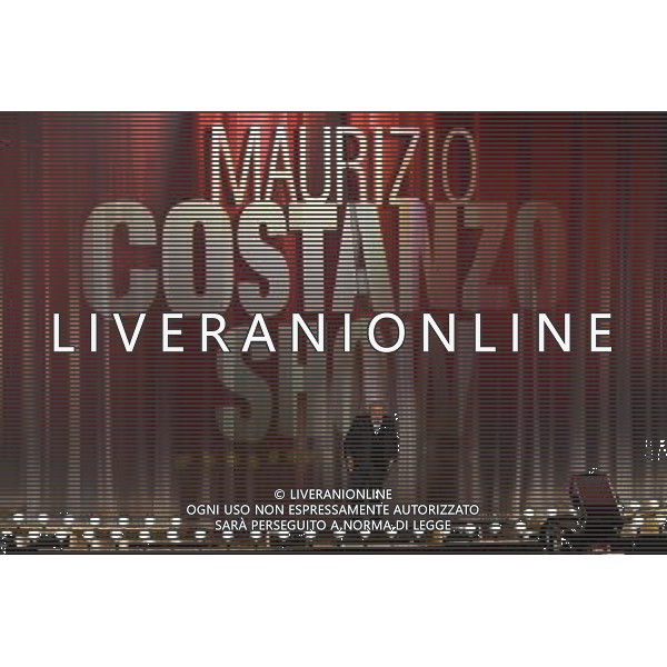 Trasmissione TV \' Maurizio Costanzo Show \' Roma - 23.11.2016 - Studi Mediaset De Paolis - nella foto: Maurizio Costanzo / Ph. Corradetti - Ag. Aldo LiveraniÂ© / AGENZIA ALDO LIVERANI SAS