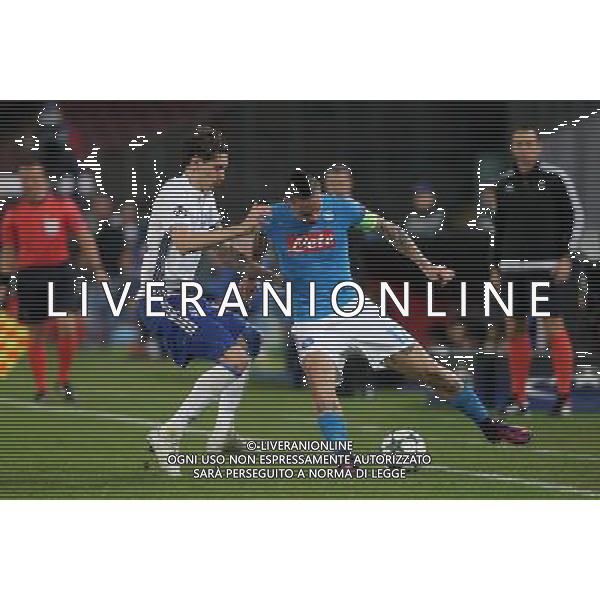 NAPOLI - DINAMO KIEV CHAMPIONS LEAGUE 23 NOVEMBRE 2016 NELLA FOTO MAREK HAMSIK © MOSCA / AGENZIA ALDO LIVERANI SAS